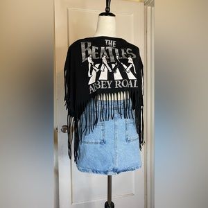 BDG Urban Outfitters Jean Mini Skirt Light Wash Denim High Waist 90’s Y2k